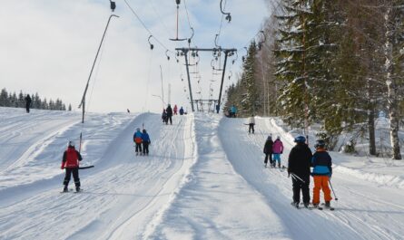 På ski i Åre, Sverige