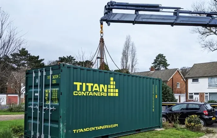 Opbevaring i containere